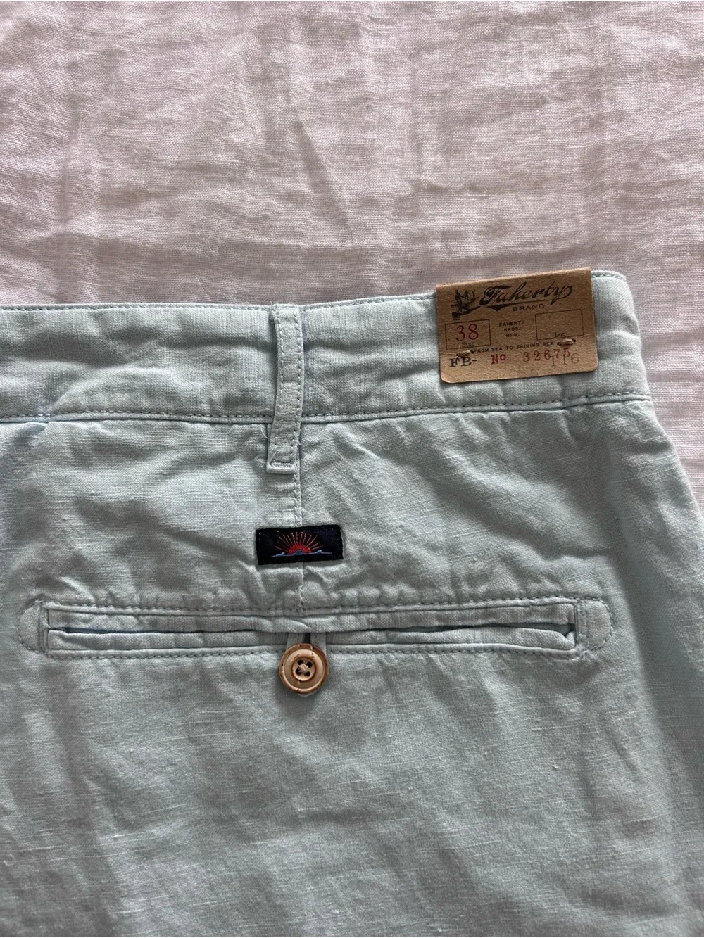 NWT Men’s Faherty Tradewinds Short in Haven Blue